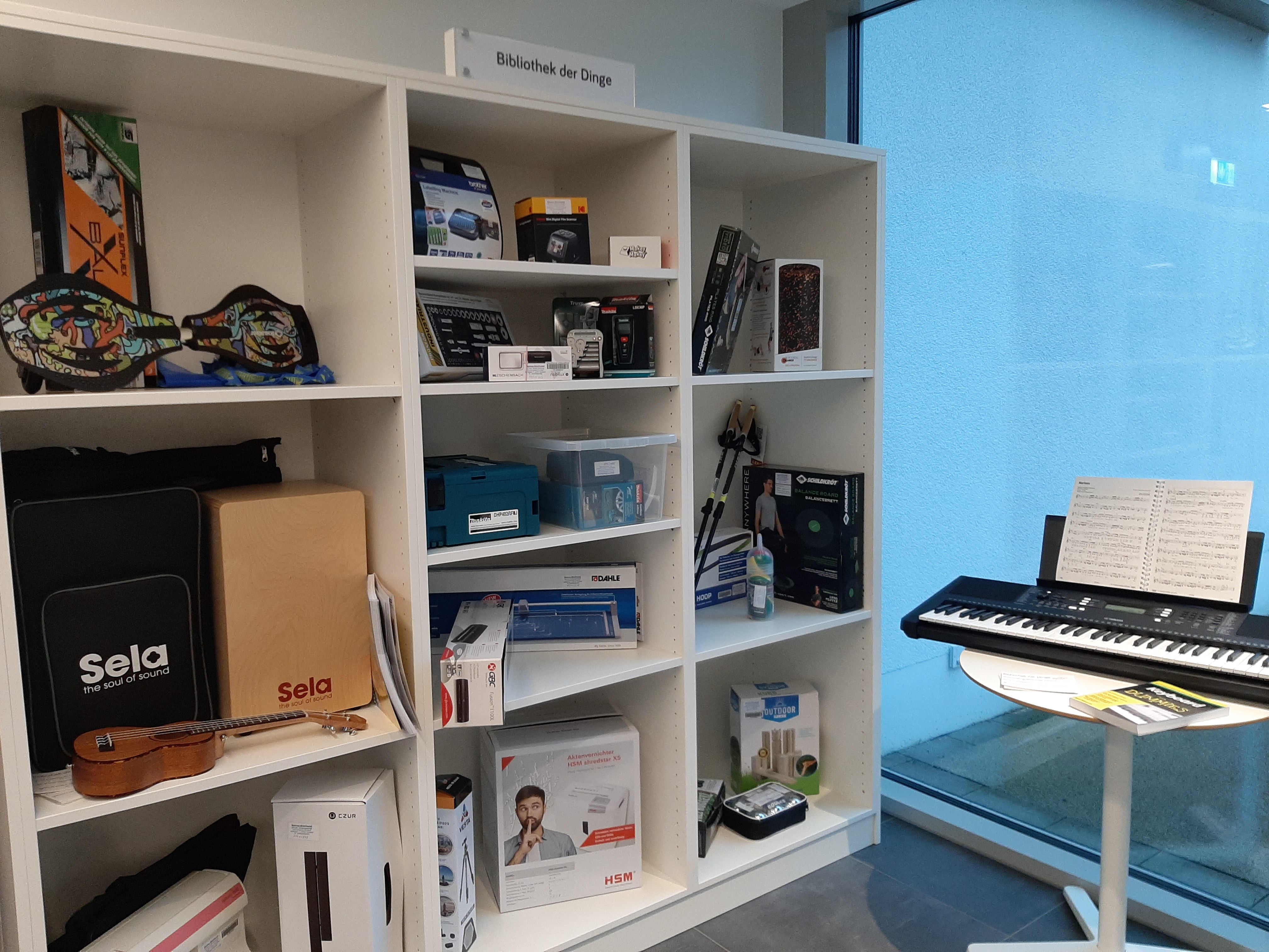 Neu: Bibliothek der Dinge